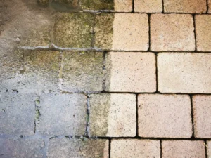 mycie kostki brukowej