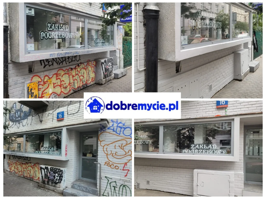 Usuwanie graffiti i malowanie elewacji w Warszawie