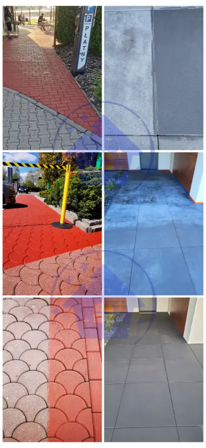 Najlepszy impregnat do kostki brukowej Zmiana koloru kostki brukowej
